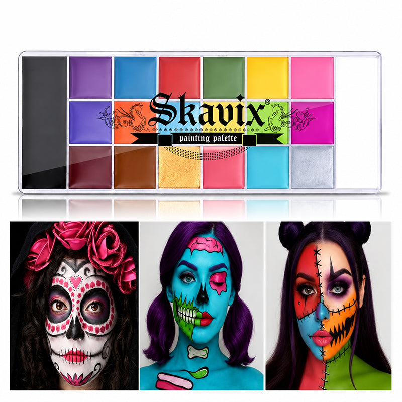 🎃Waterproof SFX Halloween & Cosplay Makeup Kit (Non-Toxic)👻